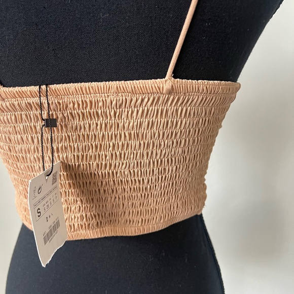 NWT Zara Toole Crop Top - Picture 7 of 10
